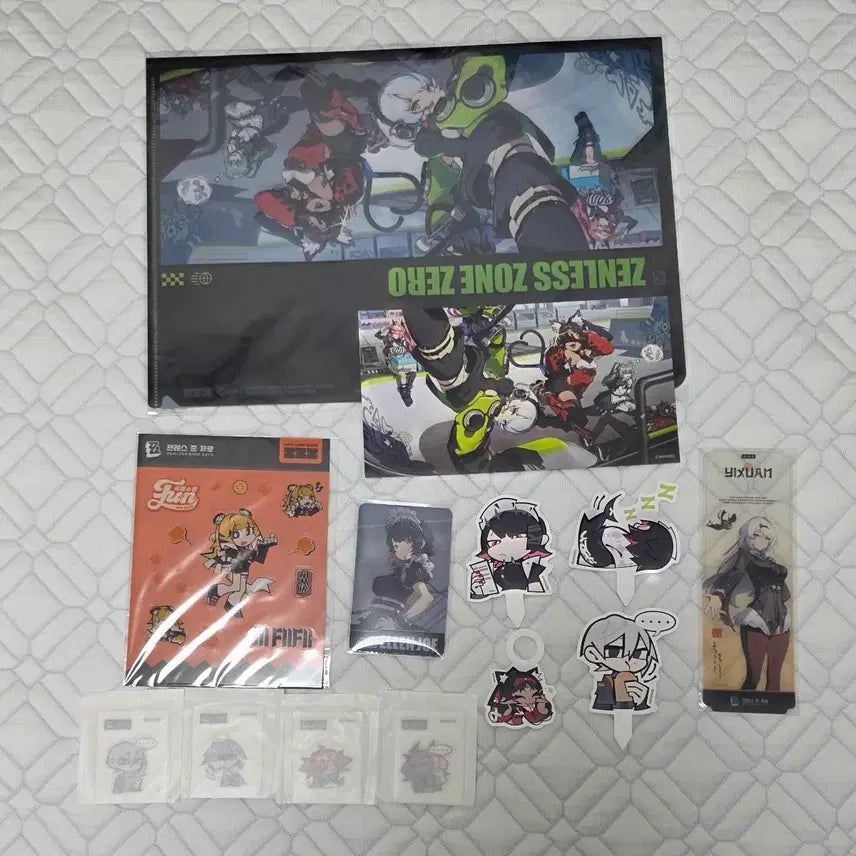[BUNJANG] ZenZoneZem Sebitseom HoyoLand Goods Bundle Set / 젠존제 젠레스 존 제로 세빛섬 호요랜드 굿즈 일괄