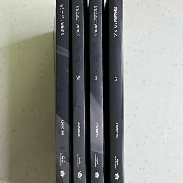 [BUNJANG] BTS 2nd Album WINGS 4 Versions / 방탄소년단 2집 WINGS 앨범 4종