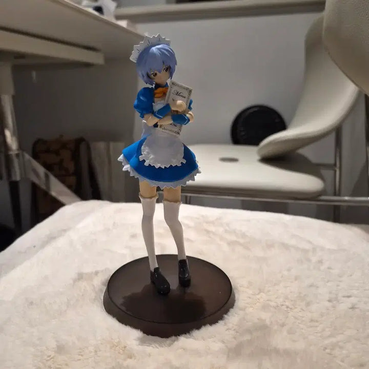 [BUNJANG] Evangelion Rei Ayanami Maid Figure / 에반게리온 레이 메이드 피규어