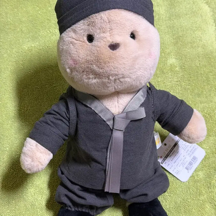 [BUNJANG] Louis Bear Monk Doll New / 루이베어 동자승 인형 새상품