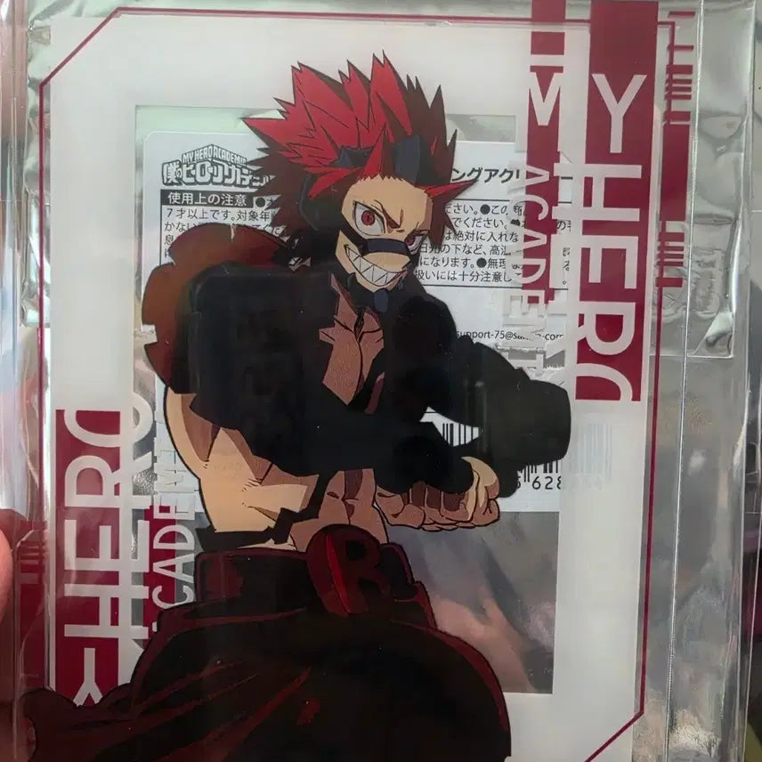 [BUNJANG] My Hero Academia Kirishima Eijiro Acrylic Card / 나히아 키리시마 아크릴카드