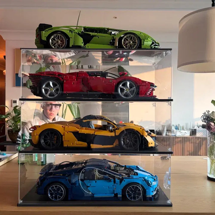 [BUNJANG] Technic Supercar 4-Set Bundle / 레고 호환 테크닉 슈퍼카 4종 세트
