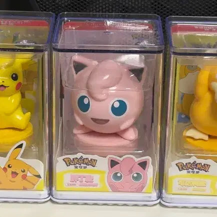 [BUNJANG] Pokemon Monster Figure 5 Type Bundle Set / (새상품) 포켓몬스터 피규어 5종 일괄(피카츄,이상해씨,꼬부기,푸린,고라파덕)
