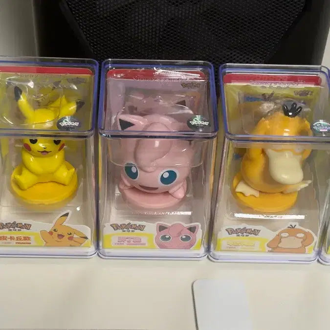 [BUNJANG] Pokemon Monster Figure 5 Type Bundle Set / (새상품) 포켓몬스터 피규어 5종 일괄(피카츄,이상해씨,꼬부기,푸린,고라파덕)