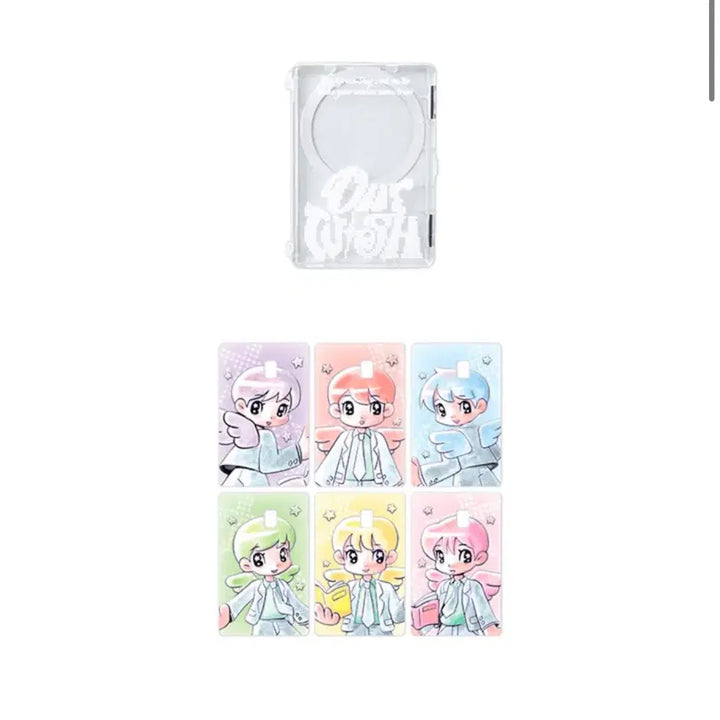 [BUNJANG] NCT WISH Magnet Case Set Card Sticker (Sealed) / 미개봉) 엔시티위시 마그넷 캐이스 세트 카드스티커