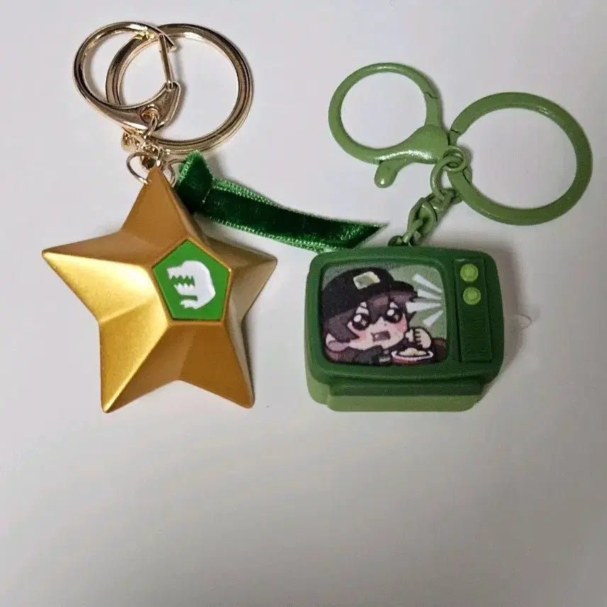[BUNJANG] Pixelie Dinosaur Rhetoric Star Retro Keychain Bundle Set / 픽셀리 공룡 수사학의 별 레트로 키링 일괄 판매