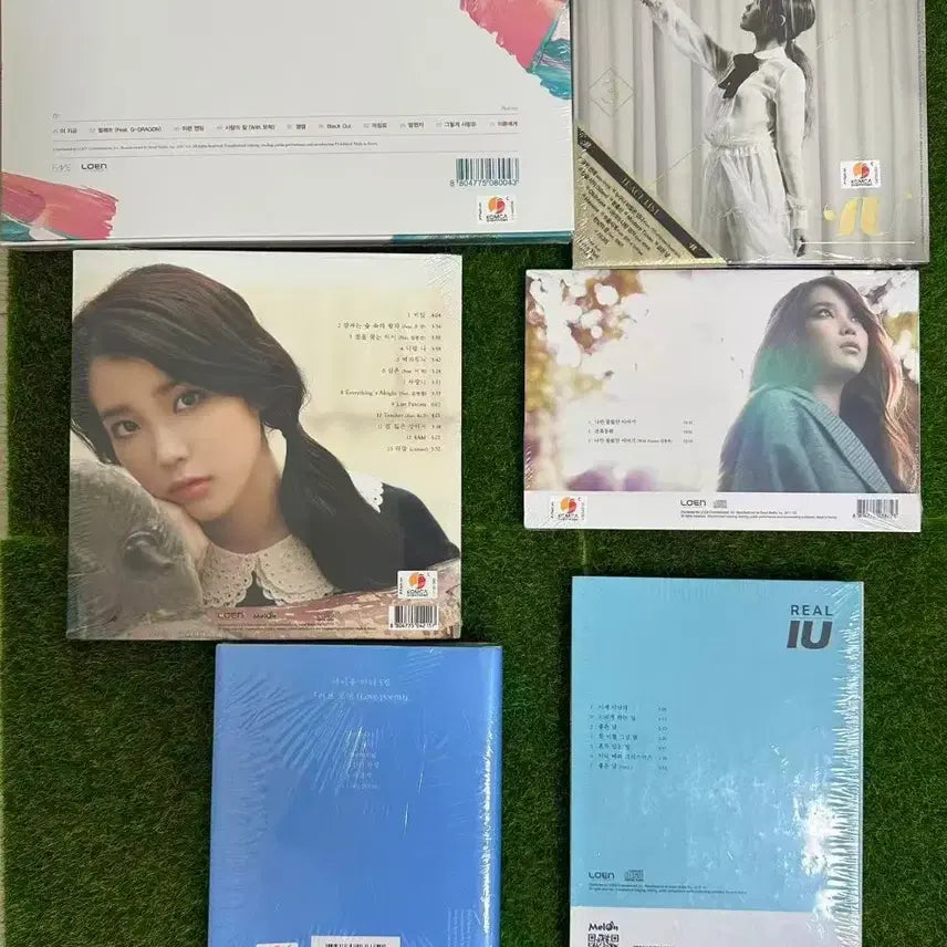 [BUNJANG] IU 6 Album Bundle Set (Sealed) / 미개봉 아이유(IU) 6장 앨범cd 일괄판매
