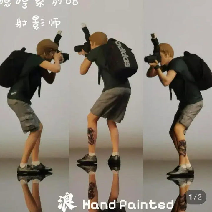 [BUNJANG] 1:64 Scale Diecast Diorama Miniature Figures 5-Piece Set (Mini GT) / 1:64 다이캐스트 디오라마 미니피규어 5종 (미니지티)