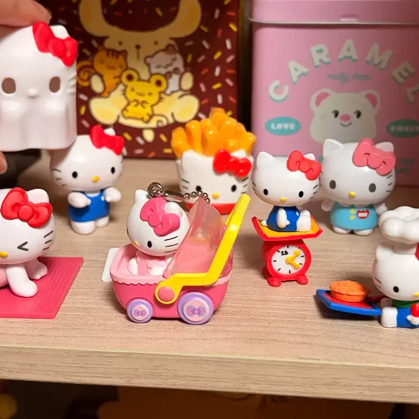 [BUNJANG] Hello Kitty Figure Set / 헬로키티 피규어