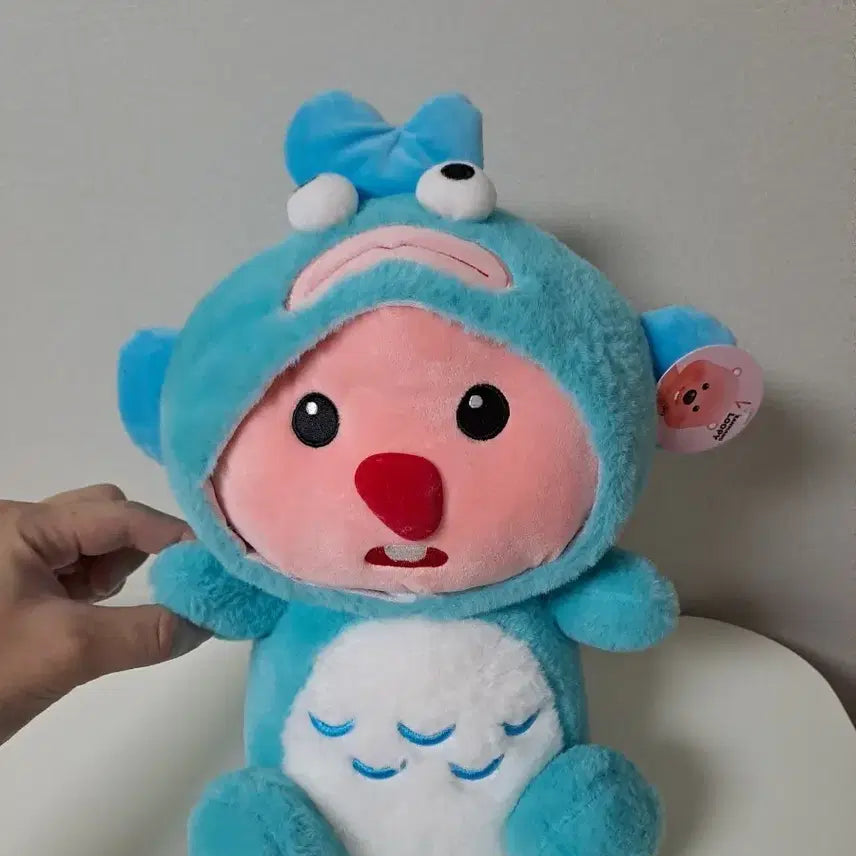 [BUNJANG] Hangyodon x Zanmang Luppy Medium Plush / 한교동 x 잔망루피 인형 중형