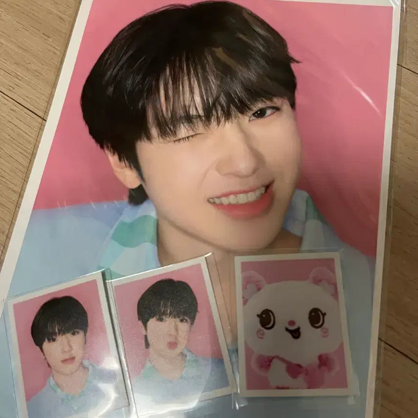 [BUNJANG] NCT WISH Sakuya Mini Poster &amp; ID Photo Set / 엔시티위시 사쿠야 미니 포스터 &amp; 증사