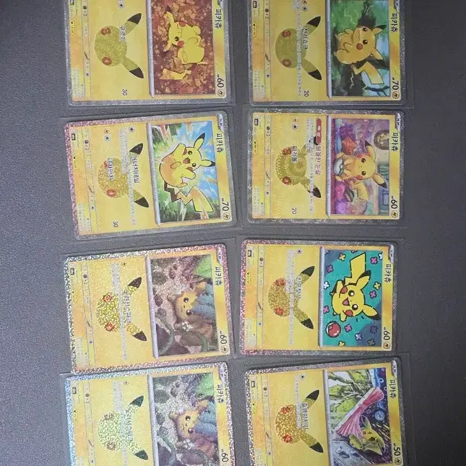 [BUNJANG] Pokemon 30th Anniversary Card Bundle Set / 포켓몬 30주년 카드(피카츄 17종+개굴닌자 sar)