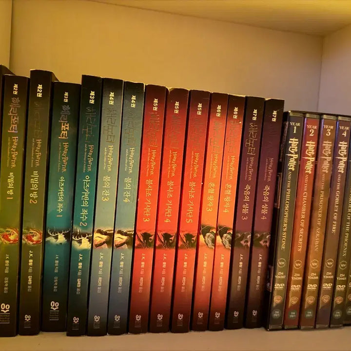 [BUNJANG] Harry Potter Complete CD Set &amp; Partial Book Collection / 해리포터 cd 전체, 책 일부