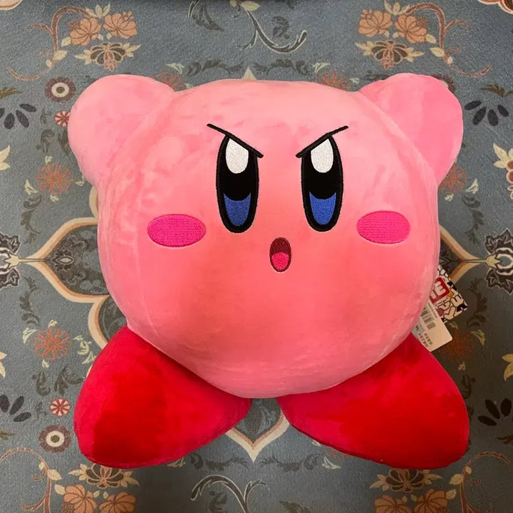 [BUNJANG] Kirby 33cm Large Plush + Plush Keychain Set / 별의커비_33cm 대형 인형 + 인형 키링 세트 새상품