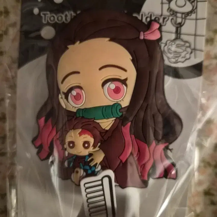 [BUNJANG] Demon Slayer Nezuko Toothbrush Holder / 귀멸의 칼날 네즈코 칫솔 홀더 5x7.5cm (새상품)