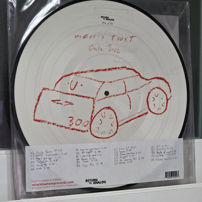 [BUNJANG] Men I Trust Oncle Jazz Picture Disc 2LP / [미개봉] Men I Trust - Oncle Jazz [픽처 디스크]