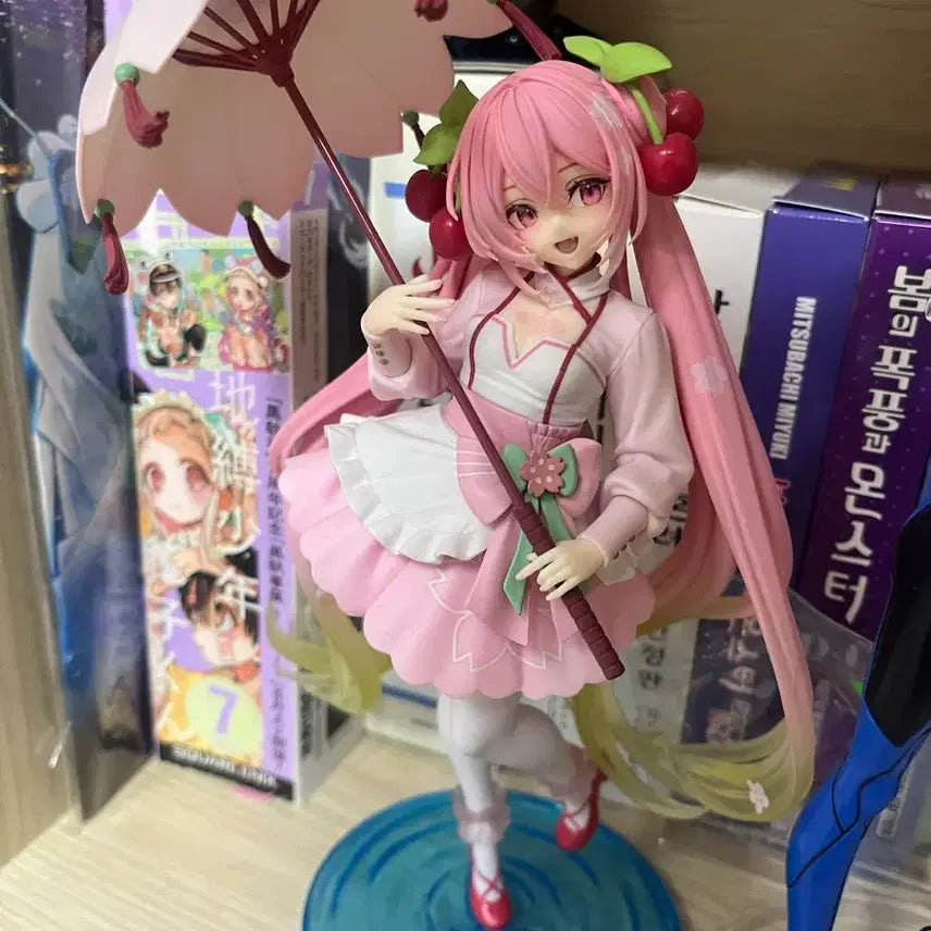 [BUNJANG] Taito Sakura Miku AMP Figure / 개봉 단순전시 타이토 벚꽃미쿠 AMP 피규어 사쿠라미쿠