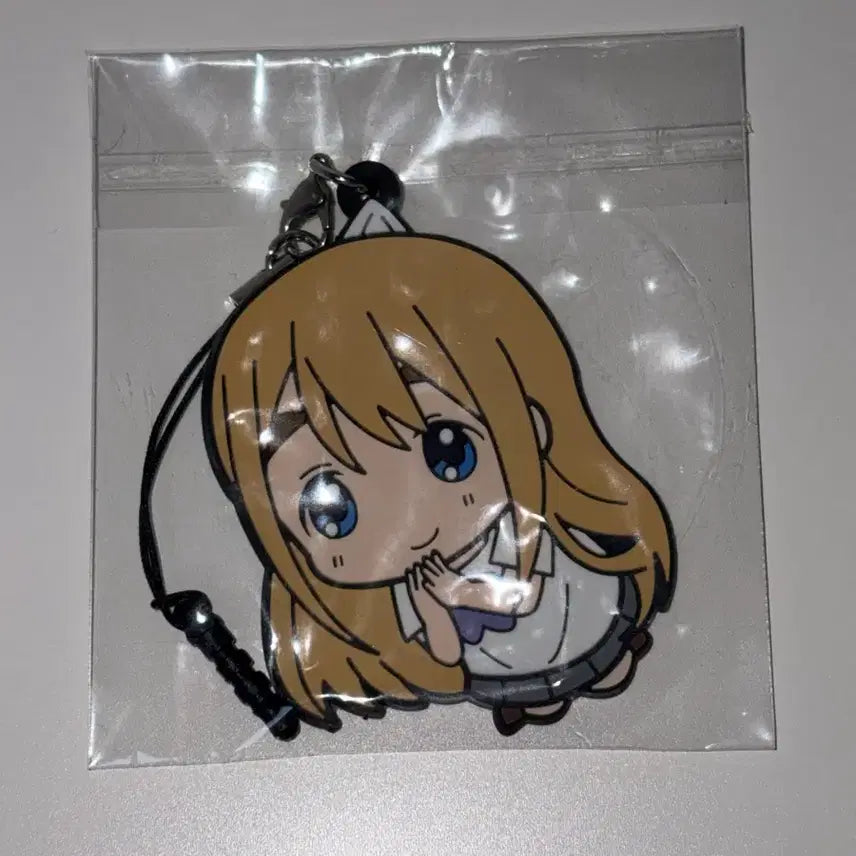 [BUNJANG] K-On! Tsumugi Kotobuki Pinched Strap Earphone Jack Charm / 케이온 츠무기 꼬집힌 스트랩 이어폰 잭 판매합니다! 고전 미소녀 피규어
