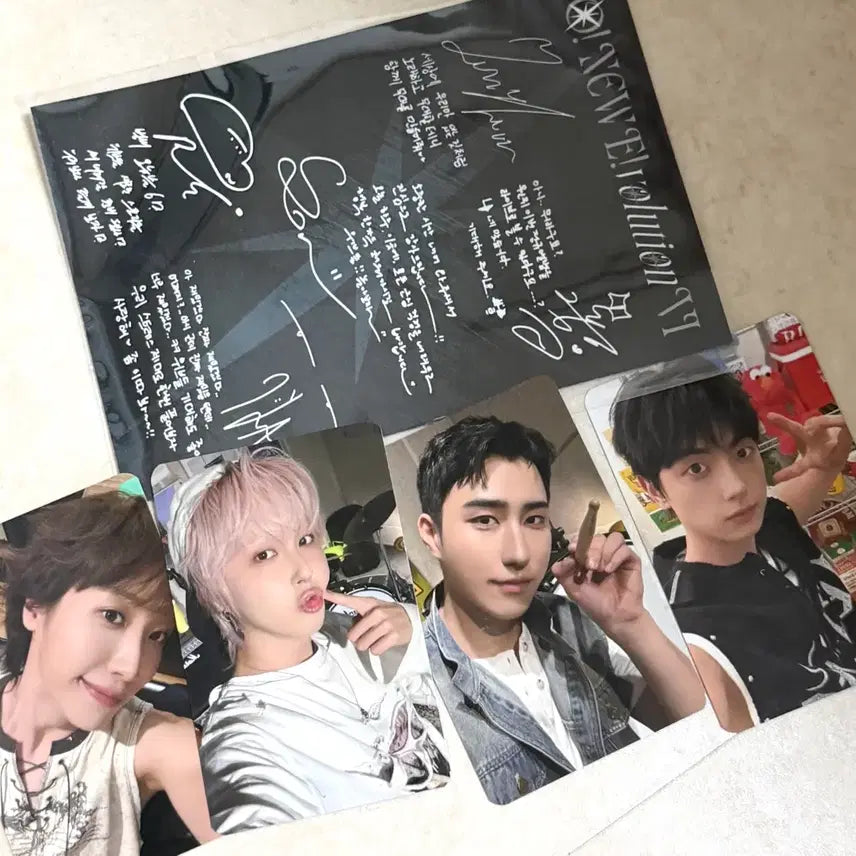 [BUNJANG] ONEWE O NEW Evolution Photocard &amp; Postcard Set (Day 2) / 원위 O NEW Evolution 포카 및 엽서 day2 5만원