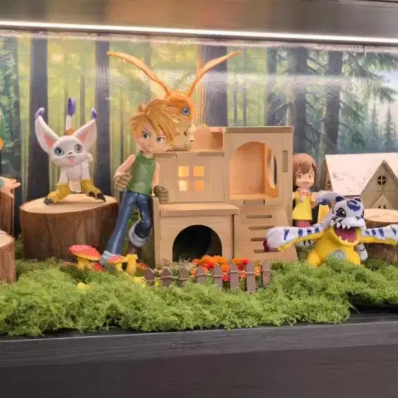 [BUNJANG] Digimon Figures 8 Piece Bundle Set / 디지몬 피규어 8종 일괄
