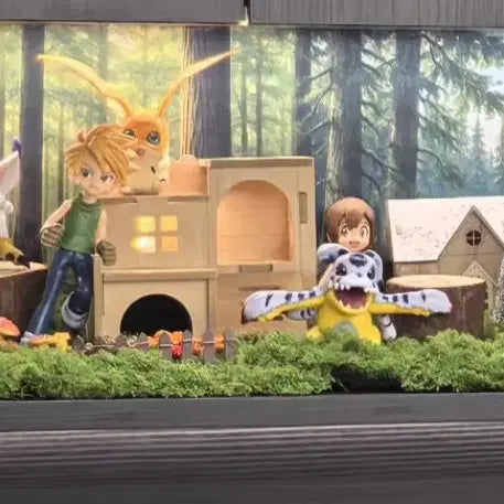 [BUNJANG] Digimon Figures 8 Piece Bundle Set / 디지몬 피규어 8종 일괄