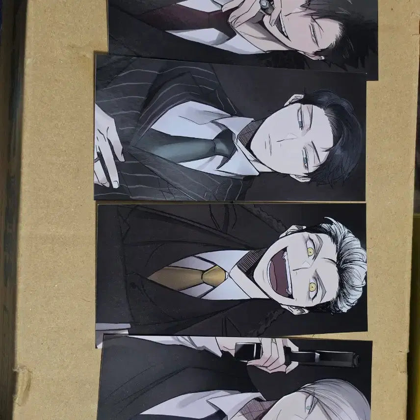 [BUNJANG] Haikyuu!! Unofficial Card Set (4 Types) Bundle / 하이큐 비공식 카드택 4종 일괄 양도