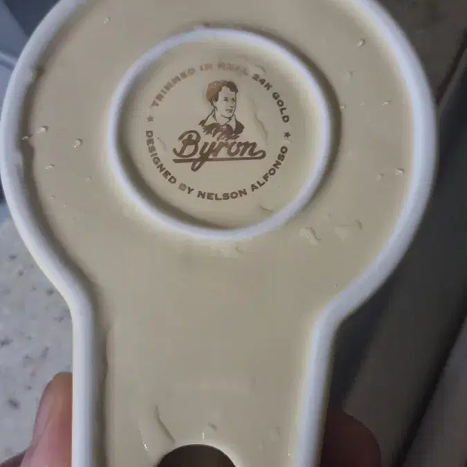 [BUNJANG] Vintage Nelson Ashtray Gold Trim Ceramic / 넬슨 재떨이 빈티지 금장 도자기