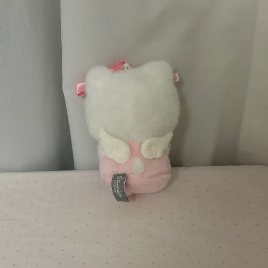 [BUNJANG] Sanrio Hello Kitty Long Fur Angel Plush / 산리오 헬로키티 장모 천사 인형