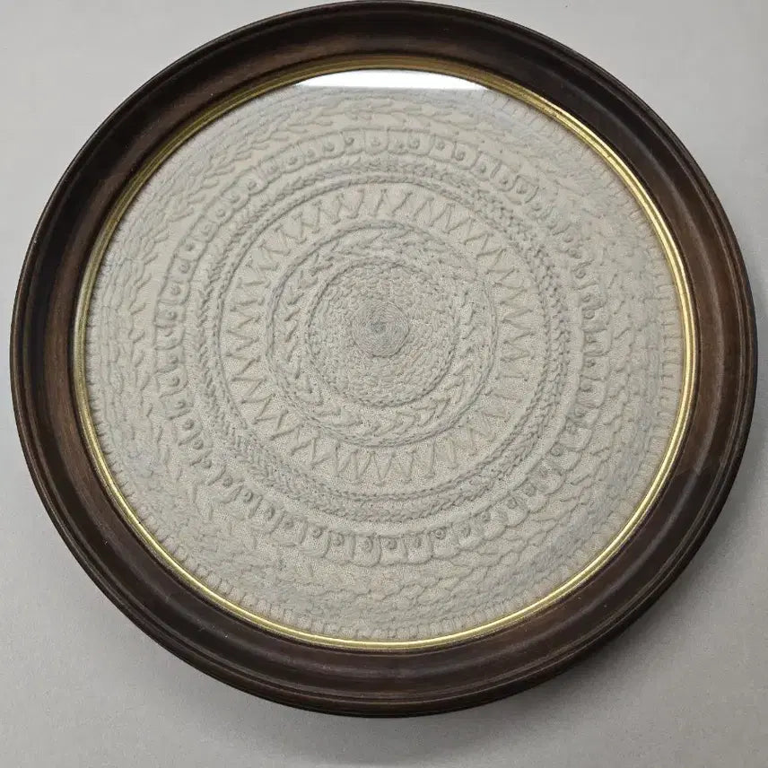[BUNJANG] Vintage Embroidered Doily Frame / 빈티지 자수(도일리)액자