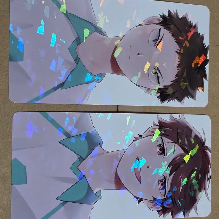 [BUNJANG] Haikyuu!! Unofficial Card Set / 하이큐 비공식 카드택 2종 일괄 양도