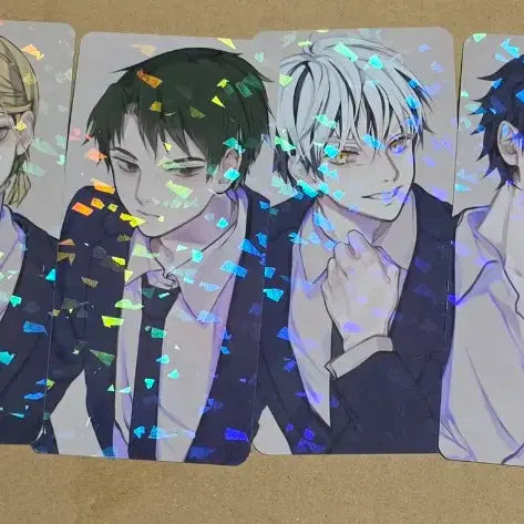 [BUNJANG] Haikyuu!! Unofficial Card Stands 6 Types Bundle Set / 하이큐 비공식 카드택 6종 일괄 양도