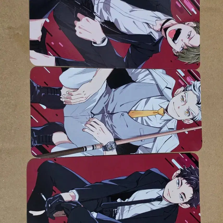 [BUNJANG] Haikyu!! Unofficial Card Set (3 Types) Bundle / 하이큐 비공식 카드택 3종 일괄 양도