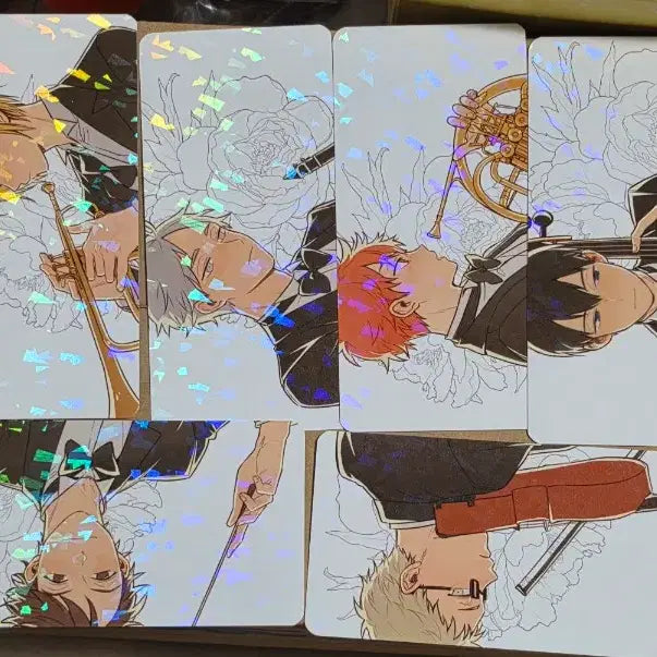 [BUNJANG] Haikyu!! Unofficial Card Toppers Bundle Set / 하이큐 비공식 카드택 8종 일괄 양도