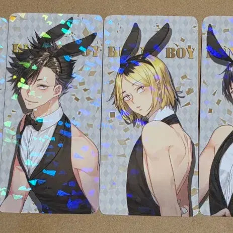 [BUNJANG] Haikyuu!! Unofficial Card Slaver 6-Piece Bundle Set / 하이큐 비공식 카드택 6종 일괄 양도