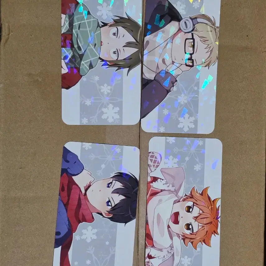 [BUNJANG] Haikyu!! Unofficial Card Stands Bundle Set / 하이큐 비공식 카드택 4종 일괄 양도