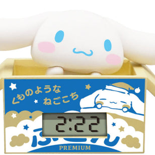 [BUNJANG] Sanrio Characters Cardboard Clock Cinnamoroll Gacha / 산리오 캐릭터즈 골판지 시계 시나모롤 가챠