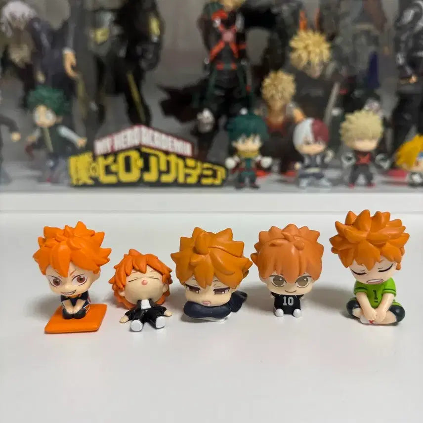 [BUNJANG] Haikyu!! Shoyo Hinata Mini Figure Set / 하이큐 히나타소요 미니피규어 세트로팝니다
