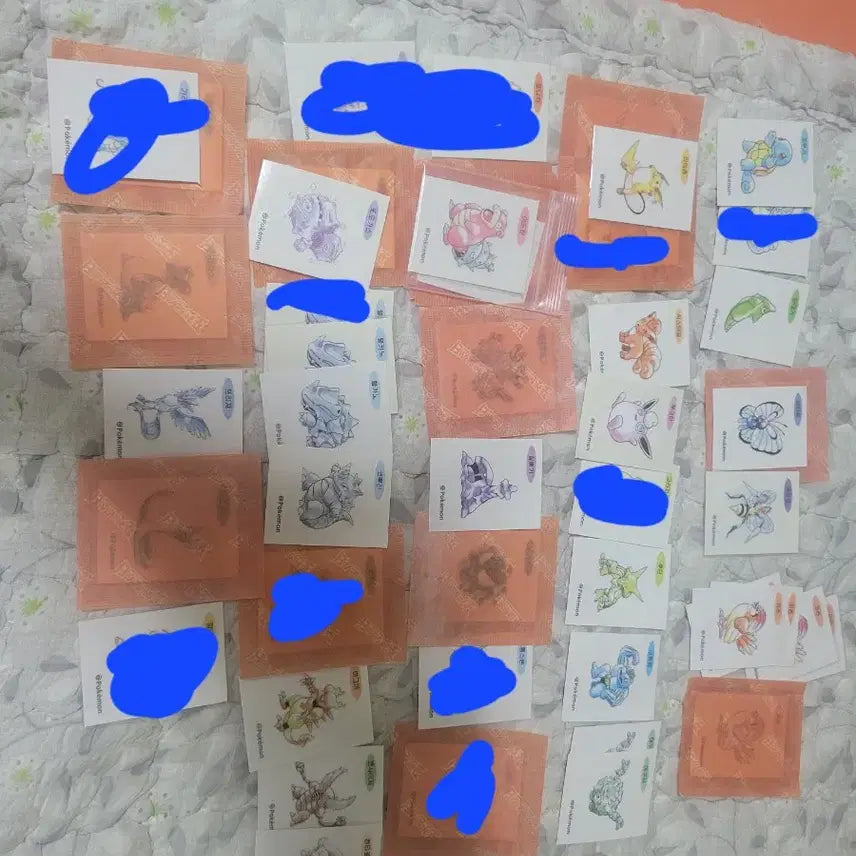 [BUNJANG] Pokemon Artwork Stickers Trading / 포켓몬 아트워크 띠부씰 교환 판매