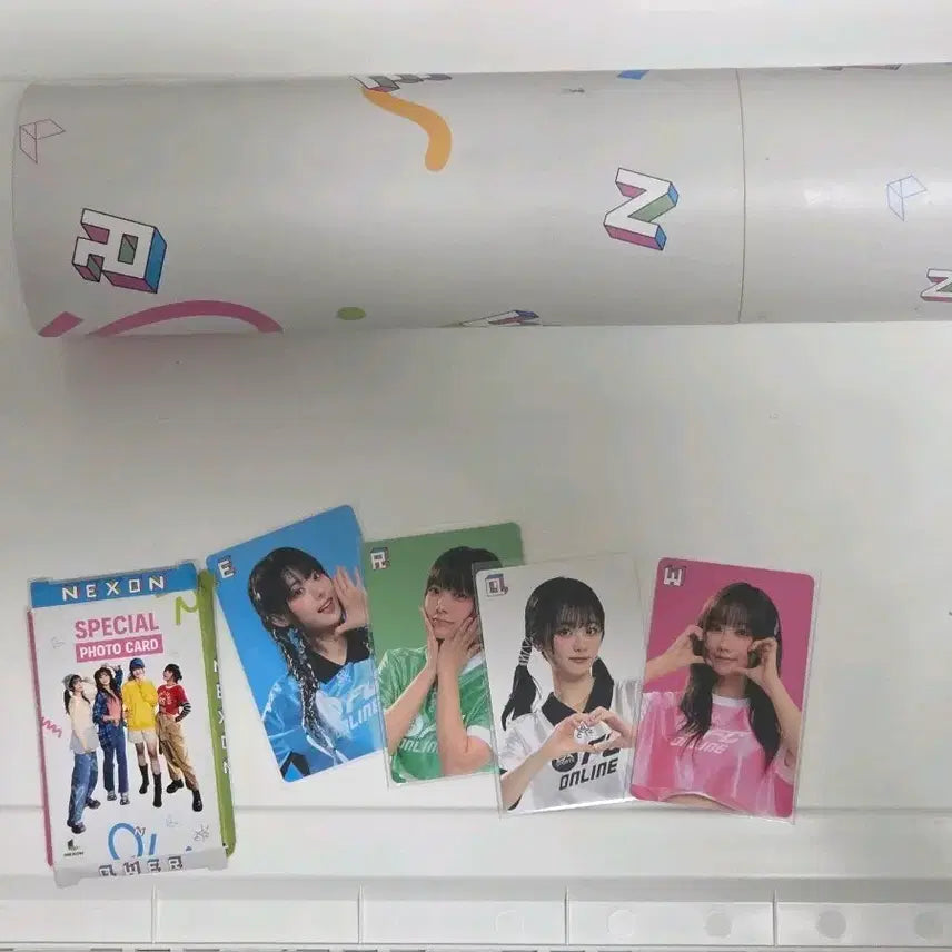 [BUNJANG] FIFA Online Desk Mat + Photocard Set / qwer 피파온라인 장패드+포토카드