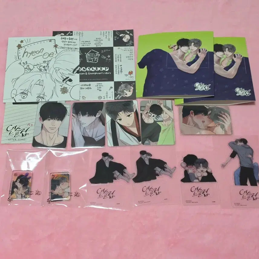 [BUNJANG] Leebom Unsleep POB 10 Types + Mini Block Bundle Set / 레봄 언슬립 특전10종 일괄 팝니다