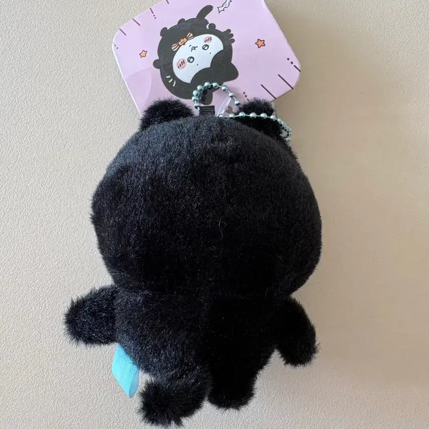 [BUNJANG] Chiikawa Black Cat Halloween Plush Doll (Hachiware) / 치이카와 검은고양이 인형 하치와레 할로윈 누이 인형뽑기 경품