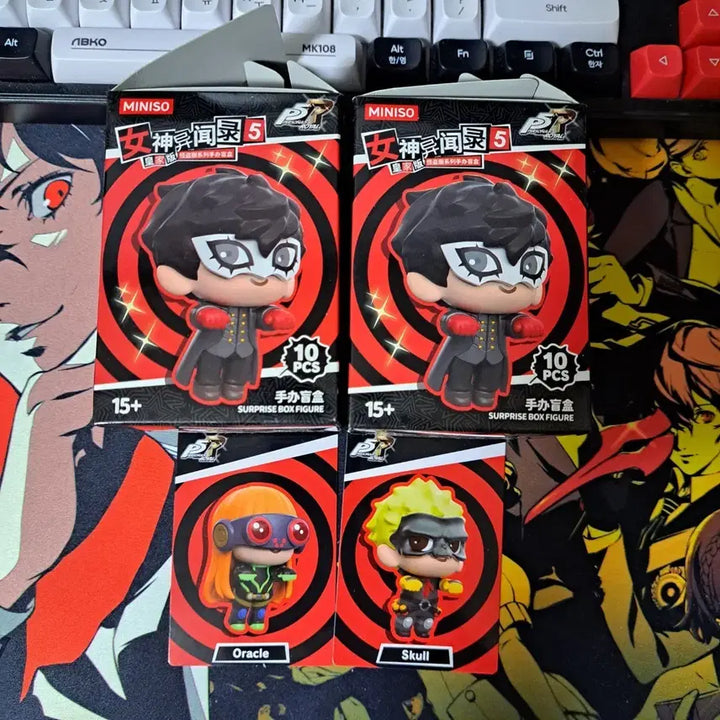 [BUNJANG] Persona 5 Royal Miniso Hyper Futaba &amp; Ryuji Bundle Set / [일괄]페르소나5 로얄 미니소 히퍼 후타바,류지