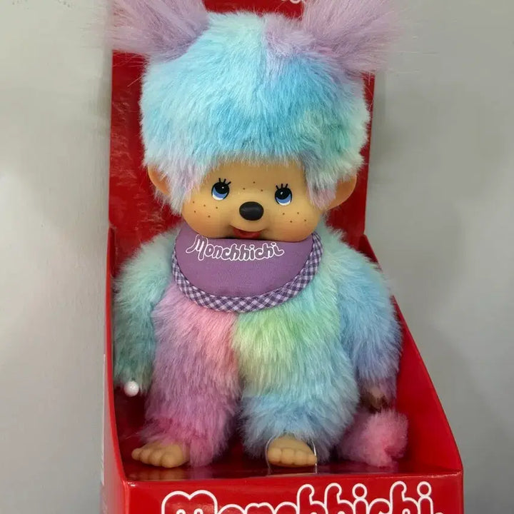 [BUNJANG] Monchhichi Tie-Dye Plush Toy / 새상품)몬치치 타이다이 인형