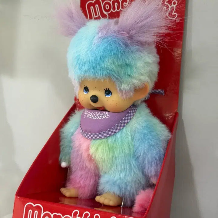 [BUNJANG] Monchhichi Tie-Dye Plush Toy / 새상품)몬치치 타이다이 인형