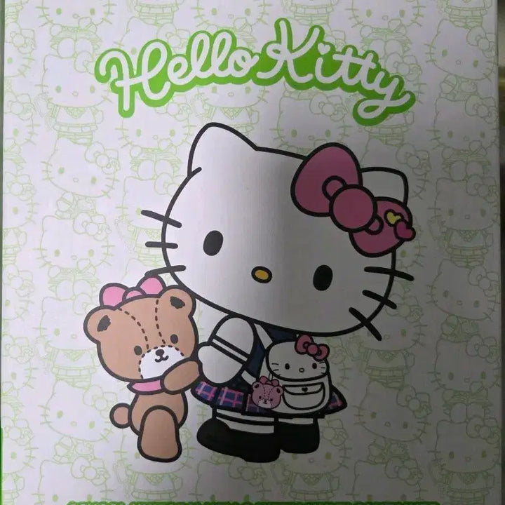 [BUNJANG] Hello Kitty School Uniform Multi Container (New) / 올리브영 교복 헬로키티 멀티 컨테이너 새상품