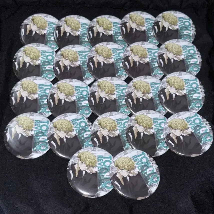 [BUNJANG] Tokyo Revengers Chifuyu Can Badges Bundle Set (22 pcs) / 도쿄리벤저스 치후유 캔뱃지 일괄 판매