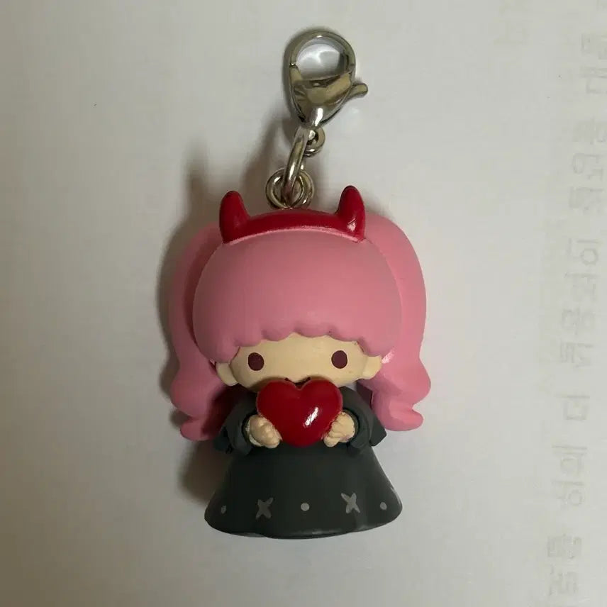 [BUNJANG] Sanrio Heart Devil Keyring Gacha Lala / 산리오 하트 악마 키링 가챠 라라