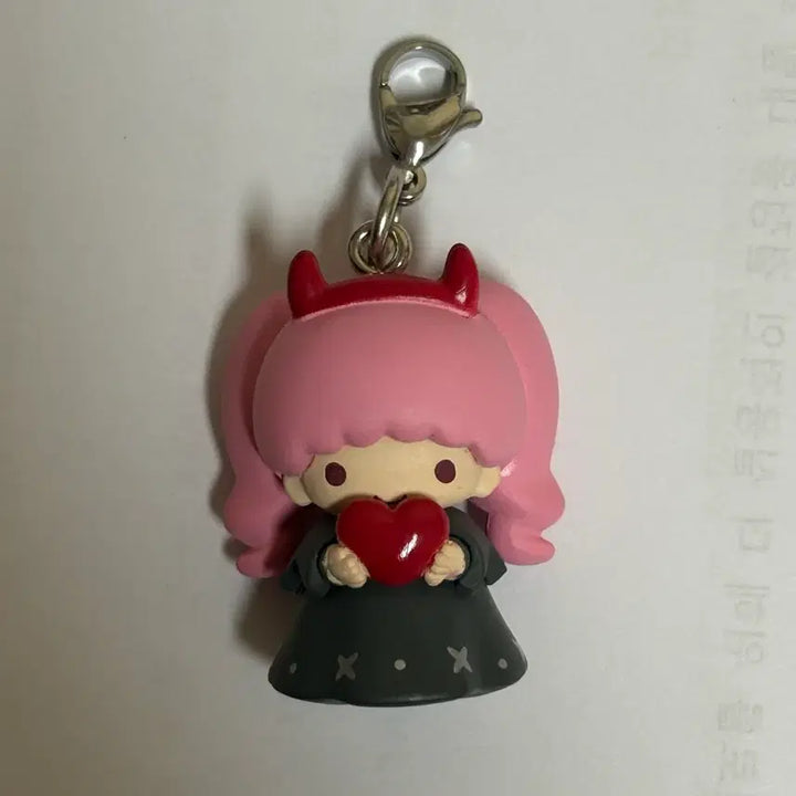 [BUNJANG] Sanrio Heart Devil Keyring Gacha Lala / 산리오 하트 악마 키링 가챠 라라
