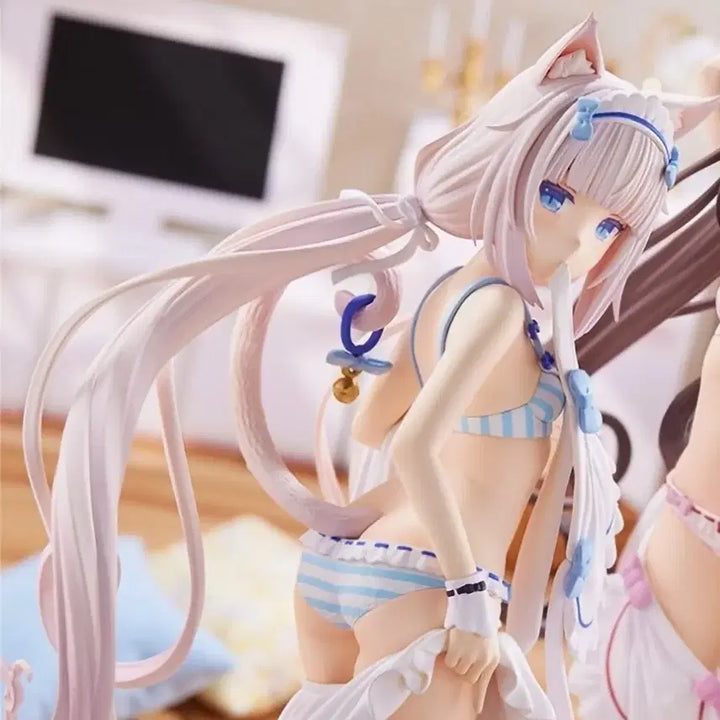 [BUNJANG] Plum Nekopara Vanilla Figure / 택포14.5) 플럼 네코파라 옷 갈아입는 중 바닐라 피규어