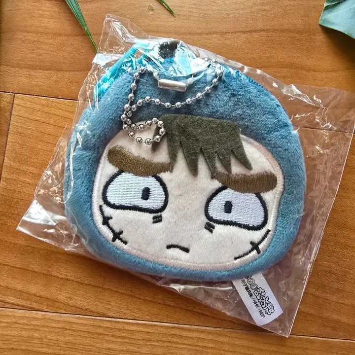 [BUNJANG] Nintama Rantarou Rokunin Nakazake Choji Mini Pouch Keyring / 닌타마 란타로 6닌 나카자케 쵸지 미니 파우치 키링 - Used